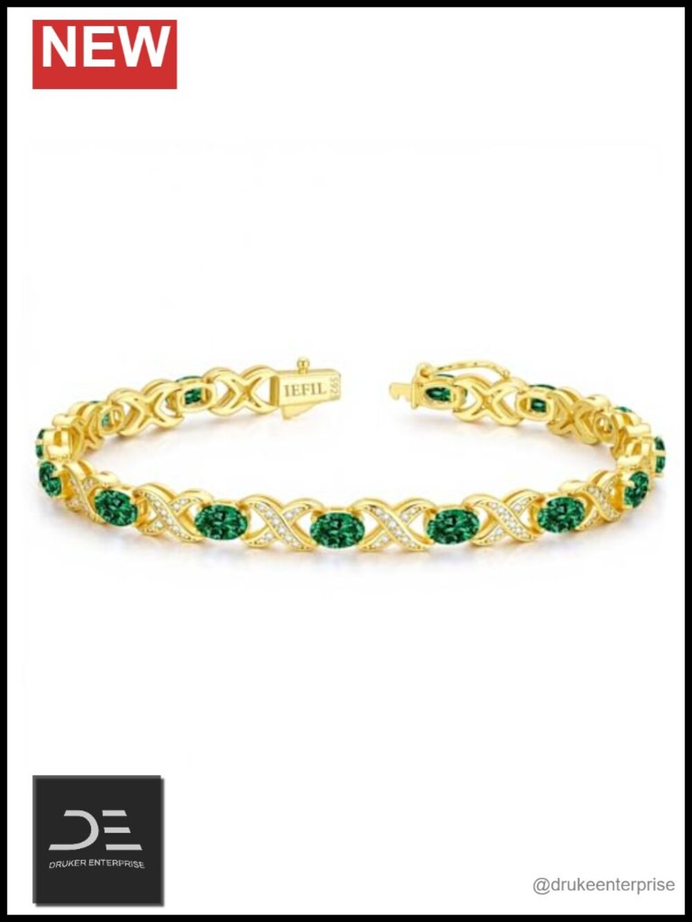 925 Sterling Silver Tennis Bracelet for Women - Cubic Zirconia Gift